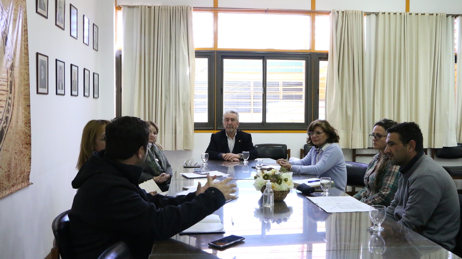 Reunión con la Comisión Nacional de Energía Atómica